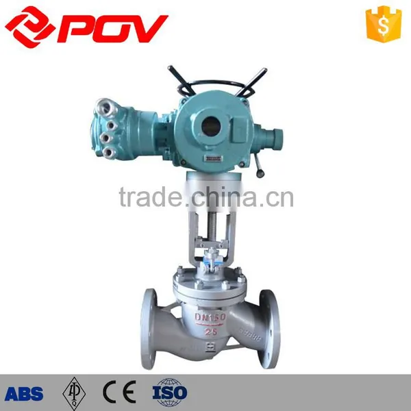 din 3 inch electric cast iron globe valve