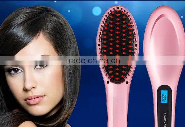 Electric Hair Razor Comb With Automatic Styling Spray LCD photo-2