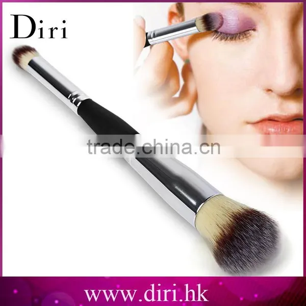 Hot Double Head Cosmetic Brush Eyeshadow Powder Foundation Makeup Brush photo-3