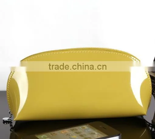 2015 New Multi-function Bling Patent Leather Hand Bag, Cosmetic Bag, Stationery Bag photo-4