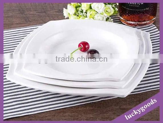 Bulk White Melamine Christmas Plates Dinner Plates photo-4