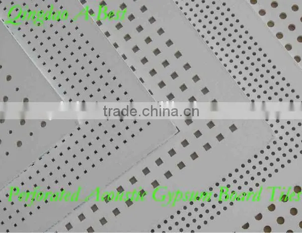 Perforated Gypsum Ceiling Tiles photo-2