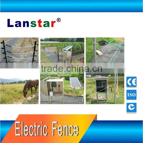 Lanstar Solar Powered Farm Electric Fence Energizer/ Energiser Plant Fence Products photo-2