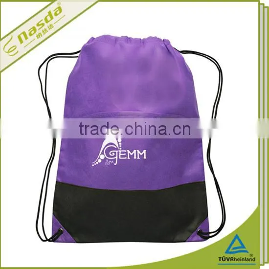 Drawstring PP Non Woven Fabric Shoulder Bag Gift Bag photo-5