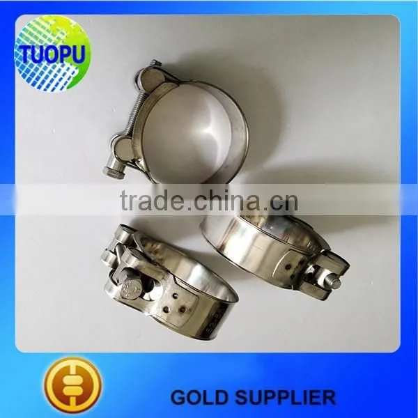 Promotional Hardware Strong Stainless Steel Hose Clamp,heavy Duty Metal Hose Clamp With Nut photo-3