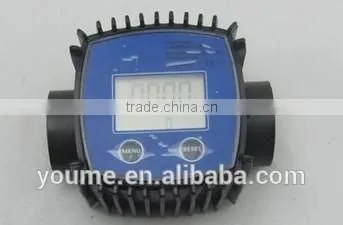 Hot Sale 10-120lpm Inline Turbine Battery Water Flow Meter photo-2