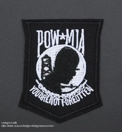 China Manufacture Factory Customize Woven Embroidery Emblem Badge photo-2