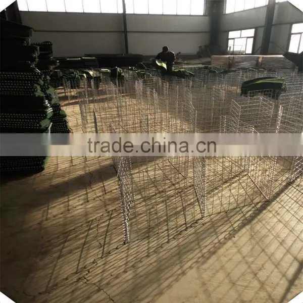 75mm Mesh Size 4mm Diameter Welded Stone Box / Galvanized Gabion Box Factory photo-4