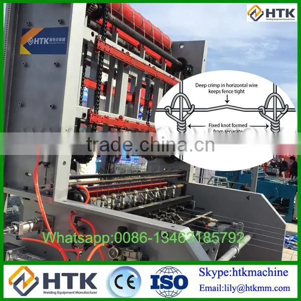 Hebei Factory Automatic Fixed Knot Grassland Farm Fence Equipment/Weaving Fence Machine For Cattle/Sheep/Deer photo-5