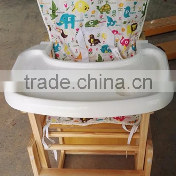 Manufacture Wooden Baby Highchair Multi-function Baby Eating Chair photo-5