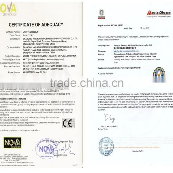 Tire Oil or Plastic Oil Decoloration and Order Remove Distillaiton Equipment ,CE,ISO photo-4