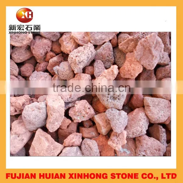Decorative Red Volcanic Garden Rocks for Sale photo-3