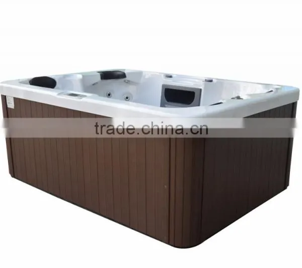 A520 High Quality Freestanding Corner Small Whirlpool Bathtub photo-6
