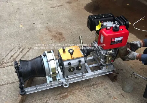Fast Speed Engine Powered Winch photo-3