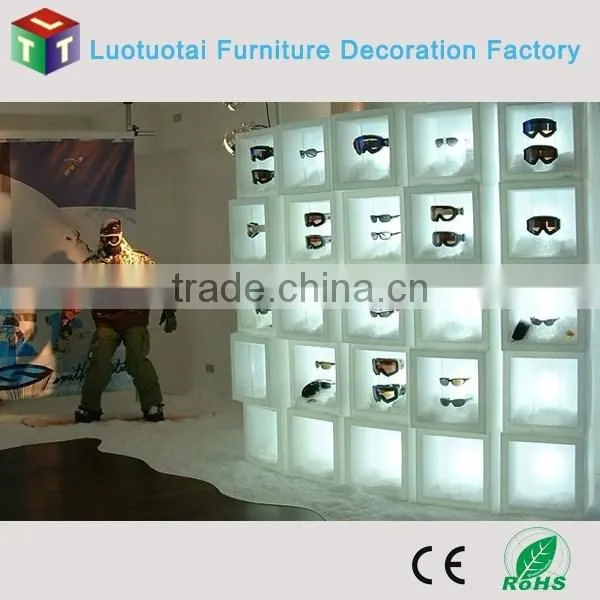 Illuminated Mini Bar Furniture Cabinets for Wine Bottle photo-5