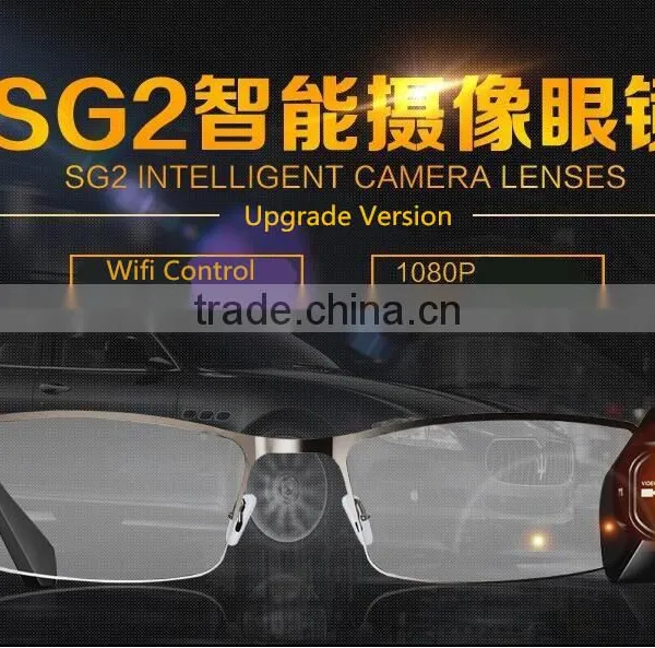 Intelligent Wifi 1080P Full HD Camera Shooting Video Recording 2 In 1 Eyewear Glasses photo-2
