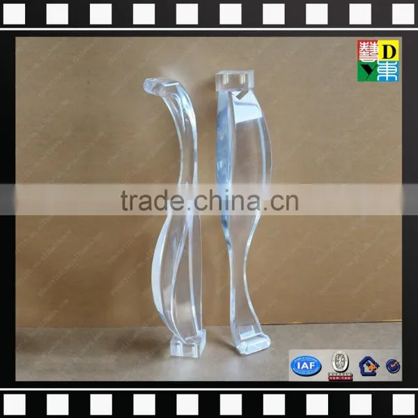 Unbreakable Acrylic Fancy Furniture Legs From Shenzhen Yidong photo-4