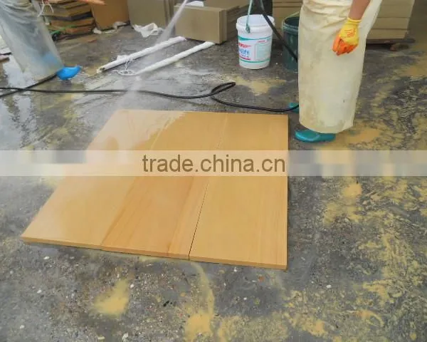 Yellow Sandstone Tile Teak Yellow Sandstone Tile Price photo-4