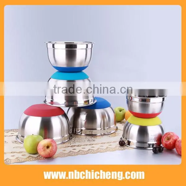Hot Selling SS & Silicone Bowl/Rice Bowl/Mixing Bowl photo-2