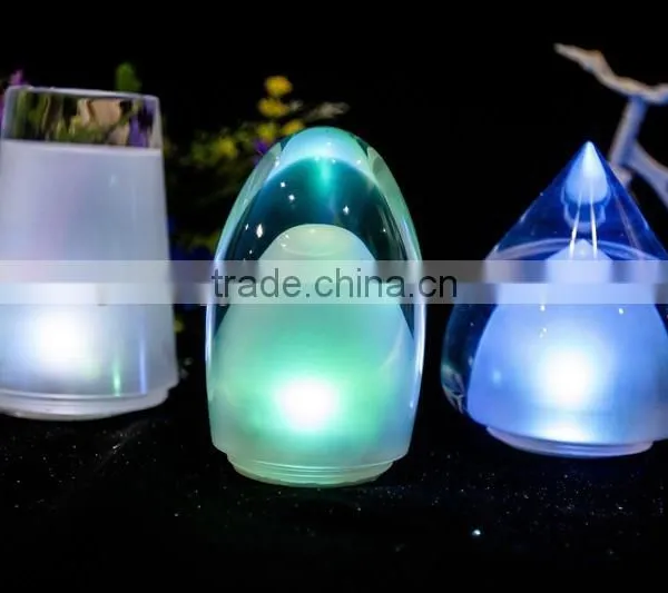 Clear Acrylic LED Night Light Bar Table Lamp Decorations for 2015 photo-6