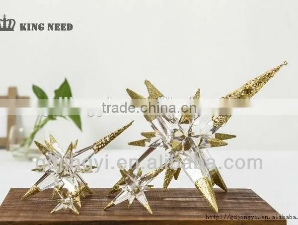 Acrylic Hanging North Star Christmas Tree Topper Ornament photo-2