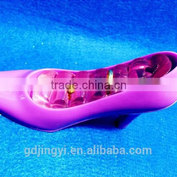 Acylic Pure Color Craft Heels Shoes Wedding Gift Supplier photo-3