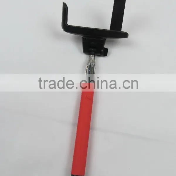 Extendable Mobile Phone Selfie Handheld Stick Monopod With Adjustable Phone Holder and Bluetooth Wireless Remote Shutte photo-3