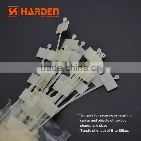 Professional White Cable Tie With Lable photo-2