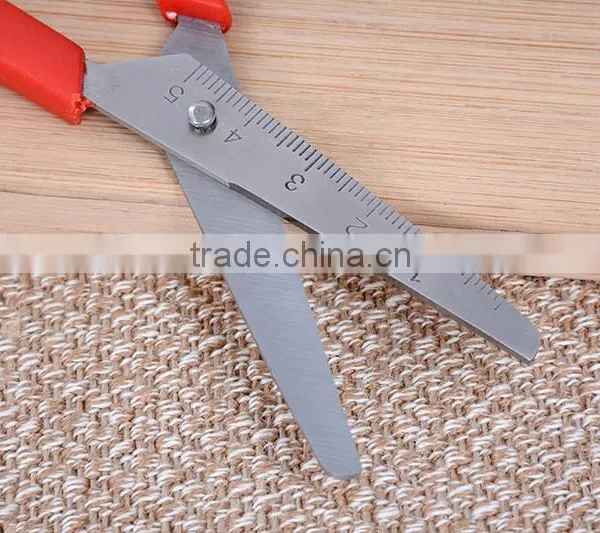 Bulk China Shipping Spring Adjustable Calibration Scissors photo-6