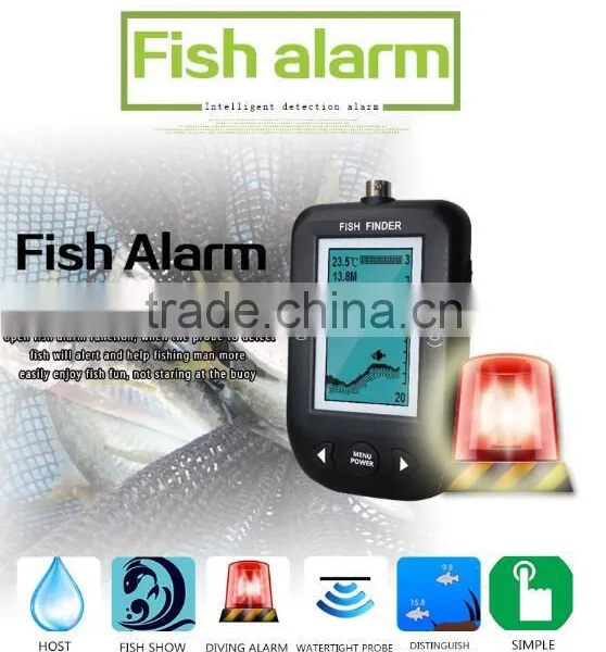 9m Smart Sonar Fish Finder Water Temperature Display & Shallow Water Alarm Fish Finder photo-5