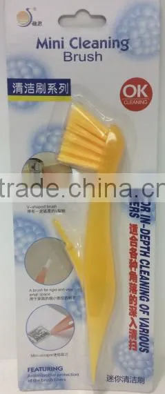 Creative MINI All-purpose Long Handle Bathroom Cleaning Brush With a Pincers photo-3