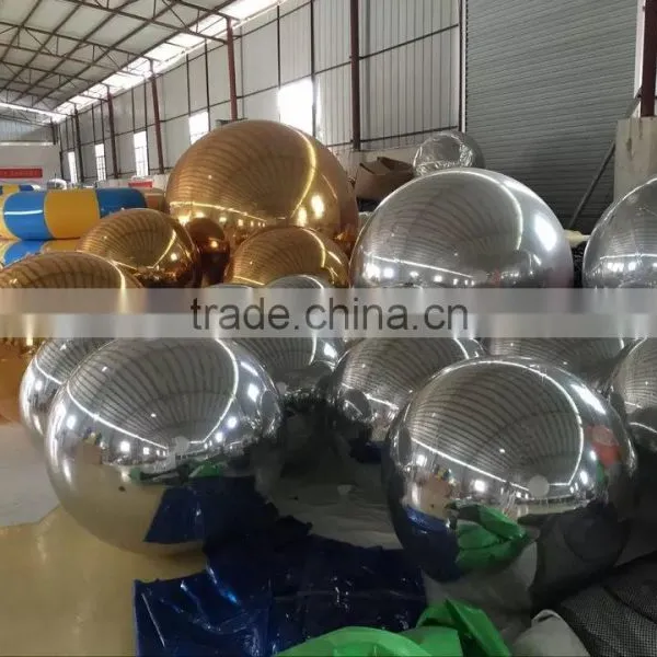 High Quality New Product / Inflatable Mirror Ball / Party Decoration Giant PVC Reflective Mirror Ball For Sale photo-4