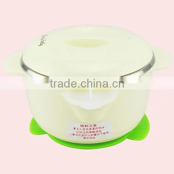 304 Material Stainless Steel Thermal Suction Food Bowl for Kids photo-2