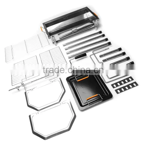 Stainless Steel Barbecue Grill Indoor Charcoal BBQ Grill photo-4