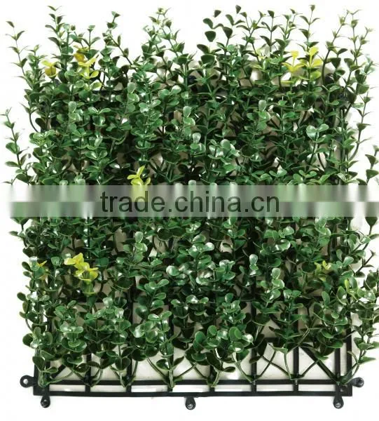 Plastic Outdoor Fence Artificia Leaf Hedge Artificial Plants Boxwood Hedges photo-2