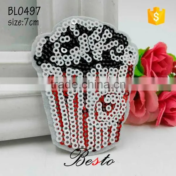 Pretty Small Size Seuin Appliques Designs for Baby Dresses photo-5