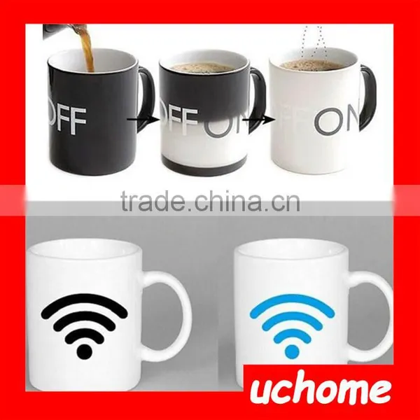 UCHOME Factory Direct Wholesale Monday Mug / Magic Color Changing Coffee Mugs photo-2