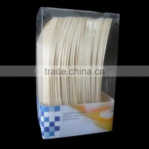 Disposable Wooden Sushi Food Boats photo-3