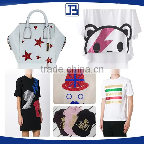 Jiabao Custom Wholesale Cool Glitter Heat Transfer Vinyl Htv photo-2