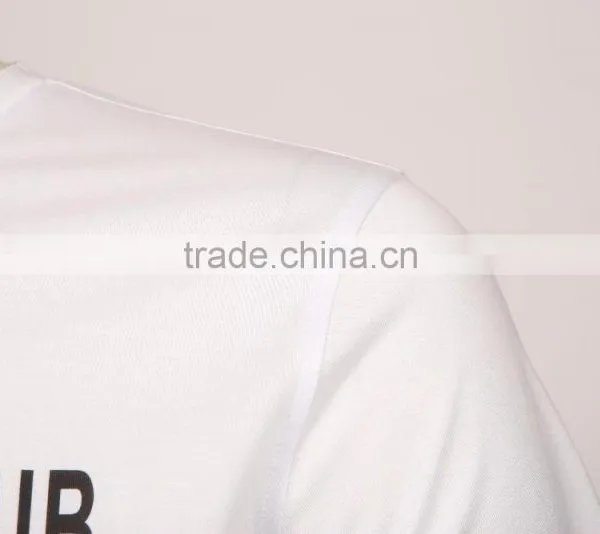 Cheap Quality Mens 100%cotton Bulk Plain Cotton White t Shirt photo-4