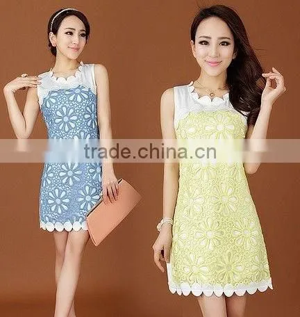 Flower Lace Dress Women