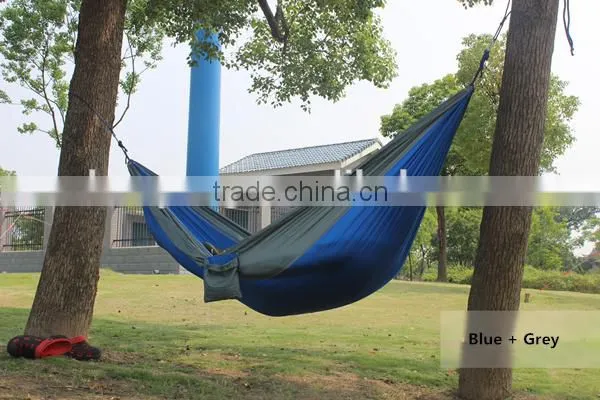 2017 Cheap Fashionable Light Weight Hammock With Free Straps and Carabiners photo-4