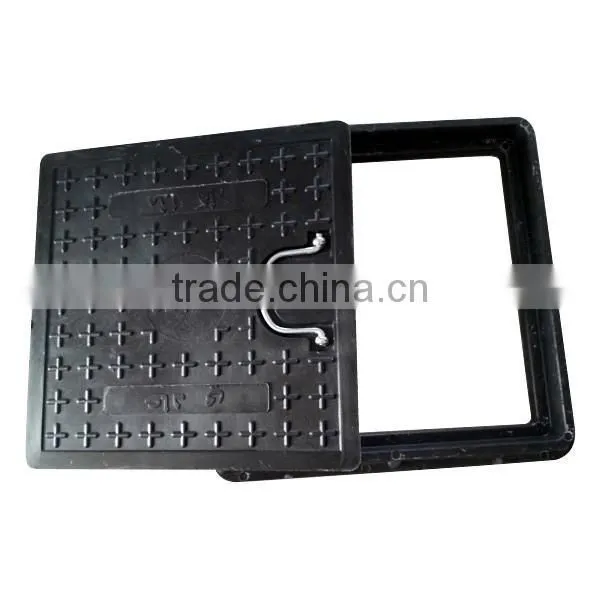 Black Fiberglass Manhole Cover Square photo-2