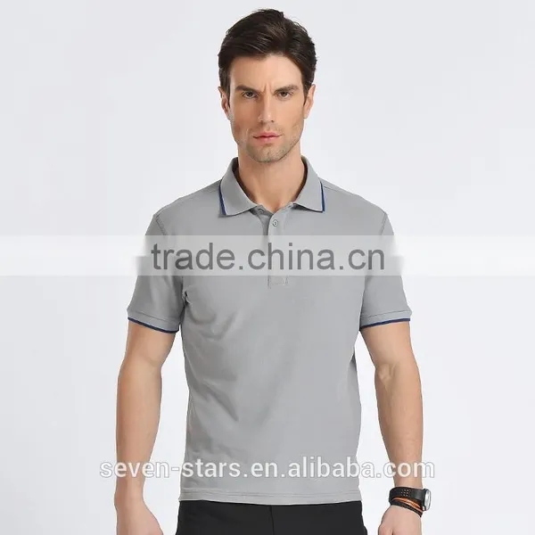 Fancy Design Lapel Short Sleeve T-shirt for Summer photo-3
