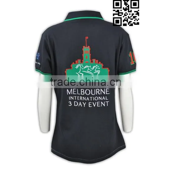 BSCI/ ISO 9001 Factory Wholesale Softtextile Cotton Ladies Women Polo Shirt photo-4