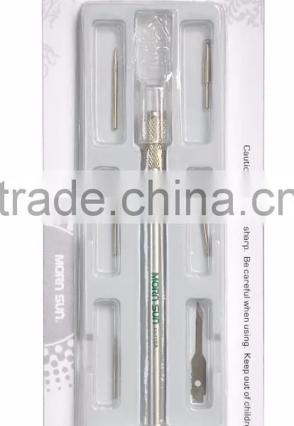 Premium Aluminum Handle Art Craft Hobby Knife photo-3