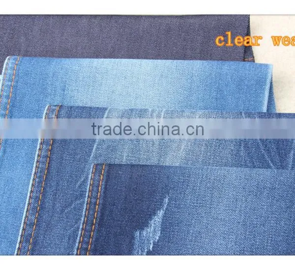 Cotton Polyester Spandex Denim Fabric for Jeans