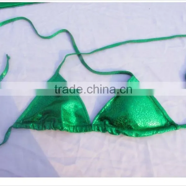 Gilrs' Adjustable Size Triangle Bikini Top