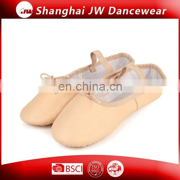 Cow Leather Ballet Dance Slipper photo-2