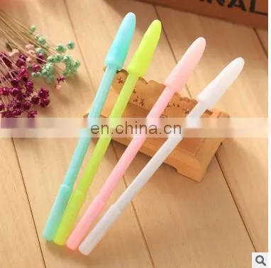 Kawaii Finger Shape Gel Pen for Writing Candy Color 0.38mm Black Ink Pens Office Material School Supplies photo-2